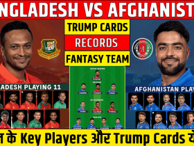 AFG vs BAN Dream11 Prediction, Fantasy Cricket Tips, Playing 11, & Pitch Report For ASIA CUP