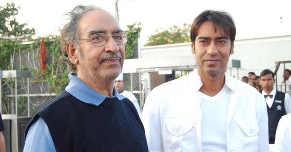 Ajay Devgn With His Father
