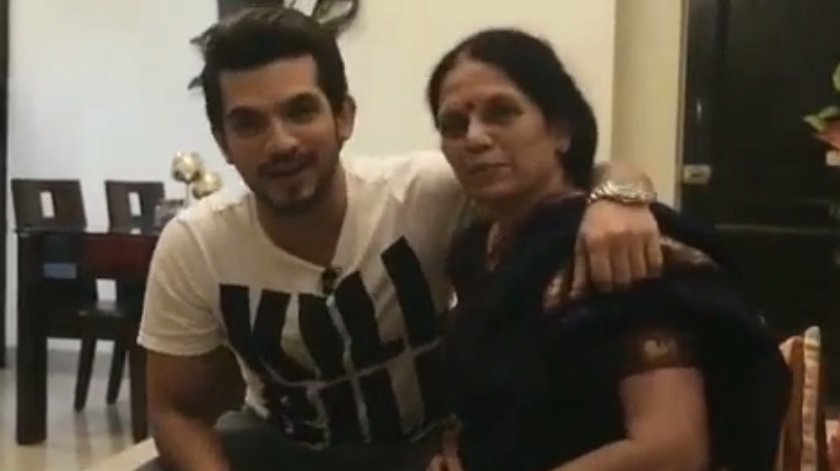 Arjun Bijlani With His Mother