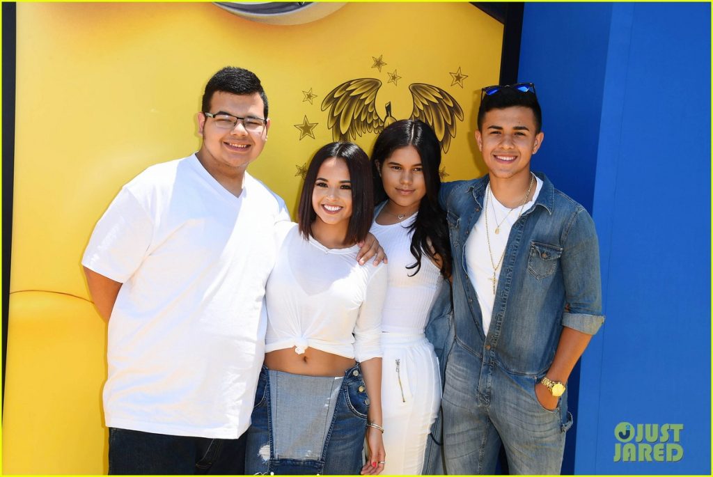 Becky G With Her Siblings