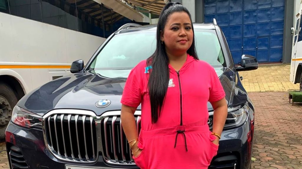 Bharti Singh With Her Car