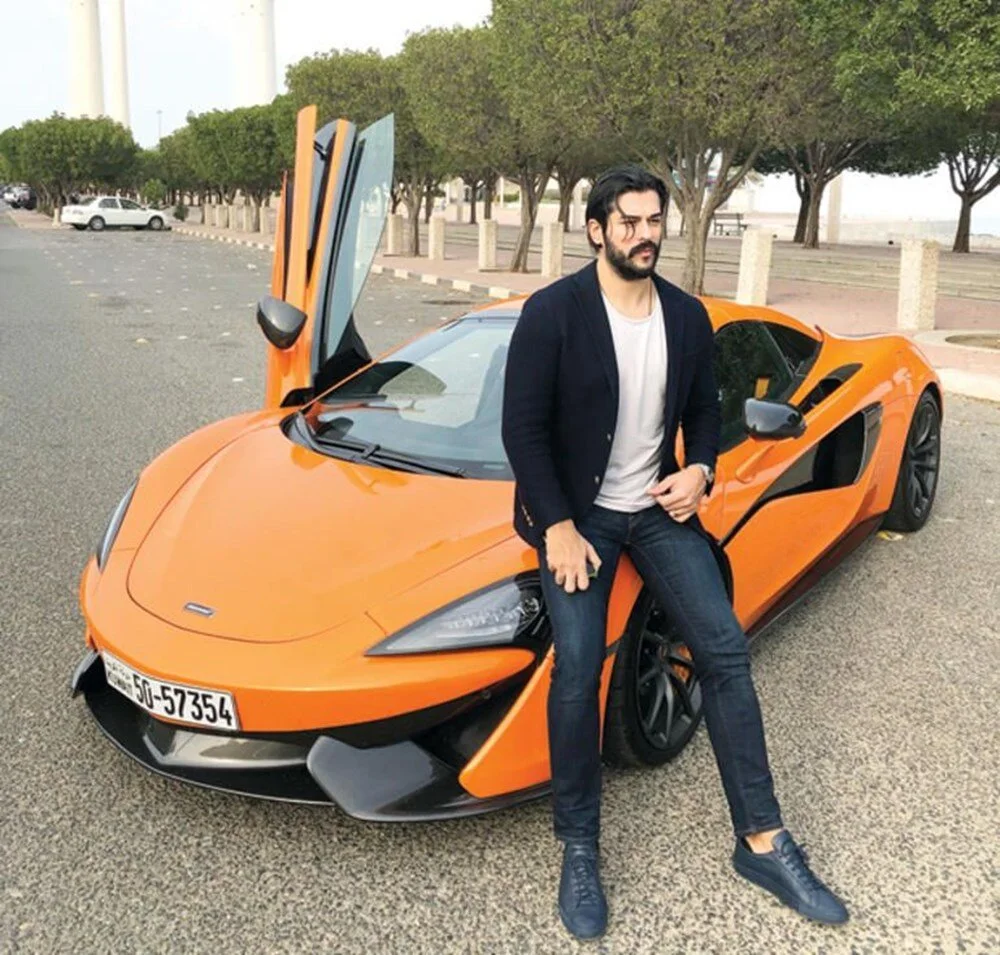 Burak Ozcivit With His Car