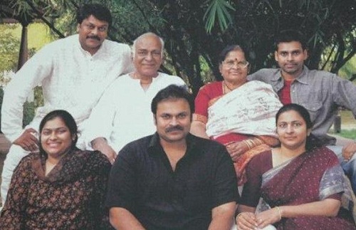 Chiranjeevi With His Family