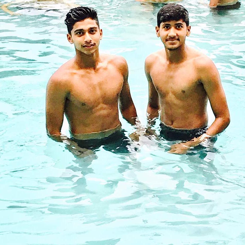 Darshan Nalkande With His Brother