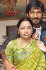 Dhanush With His Mother