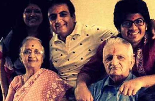Dilip Joshi With His Family