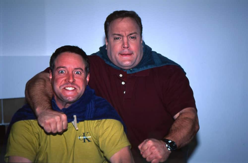 Gary Valentine With His Brother