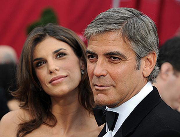 George Clooney With Elizabeth Daily