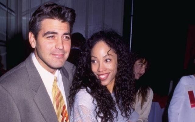 George Clooney With Kimberly Russell