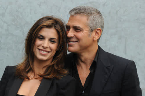 George Clooney With Talia Balsam