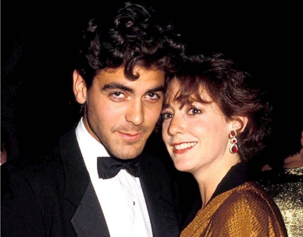 George Clooney With Talia Balsam