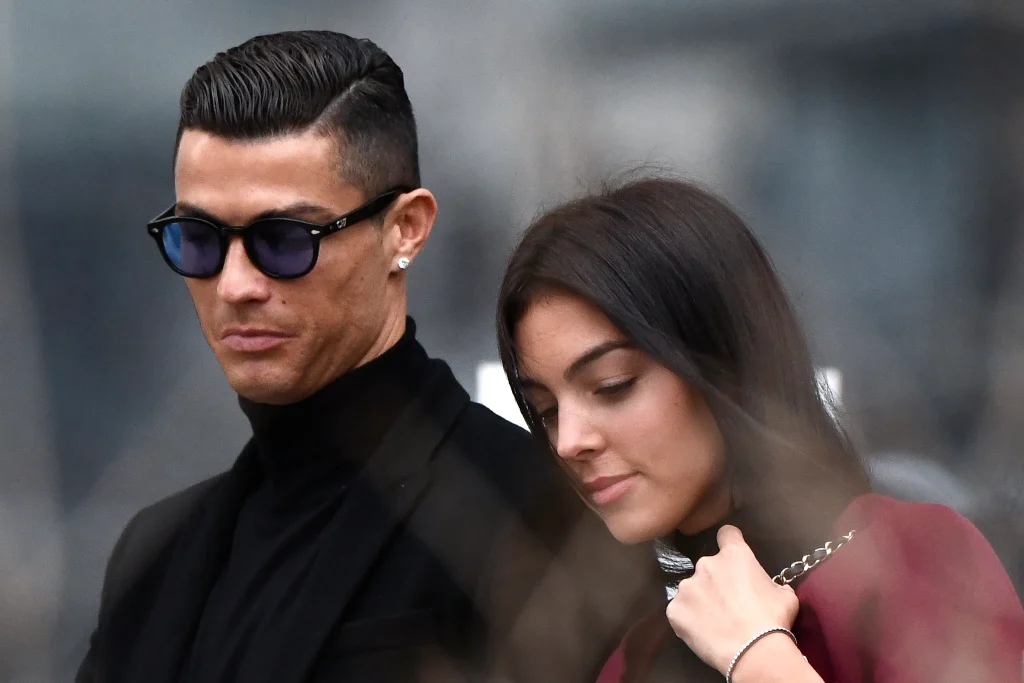 Georgina Rodríguez With Cristiano Ronaldo