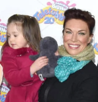 Hannah Waddingham With Her Daughter