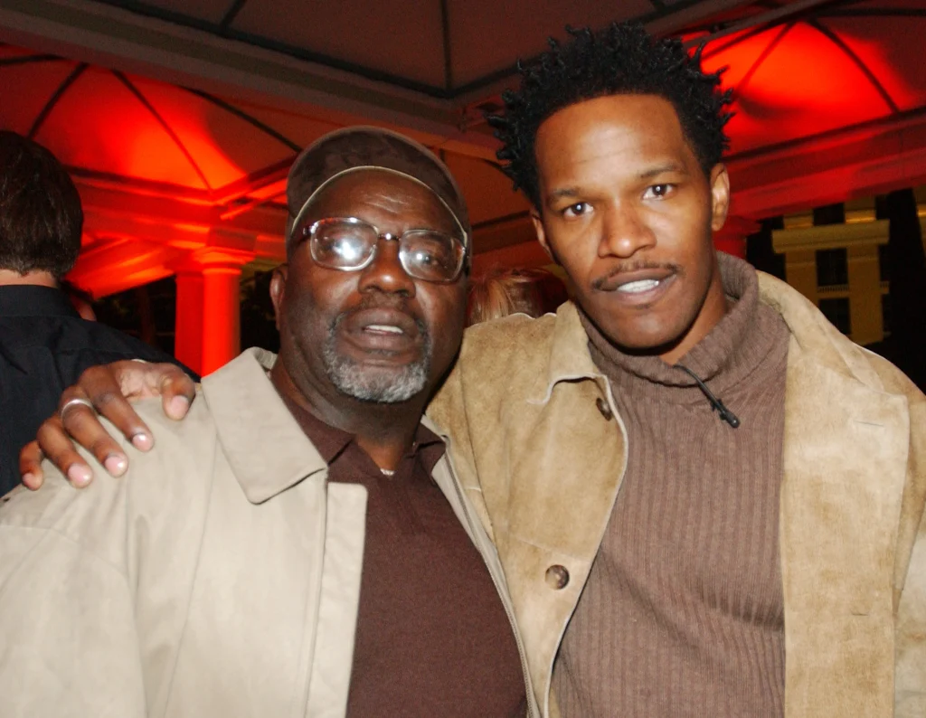 Jamie Foxx With His Father