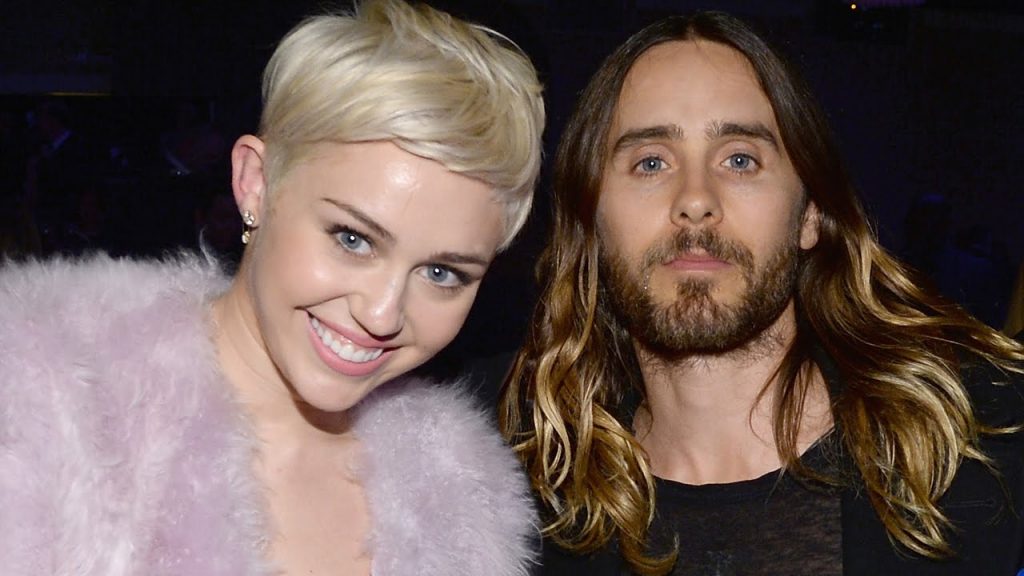 Jared Leto With Miley Cyrus