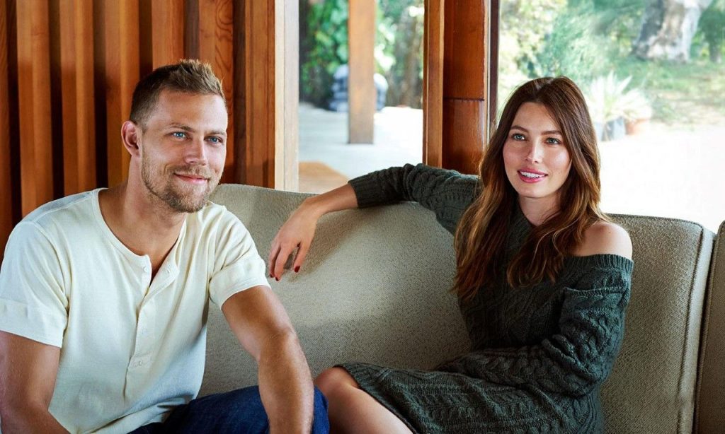 Jessica Biel With Her Brother