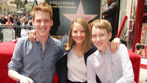 Jodie Foster With Her Son