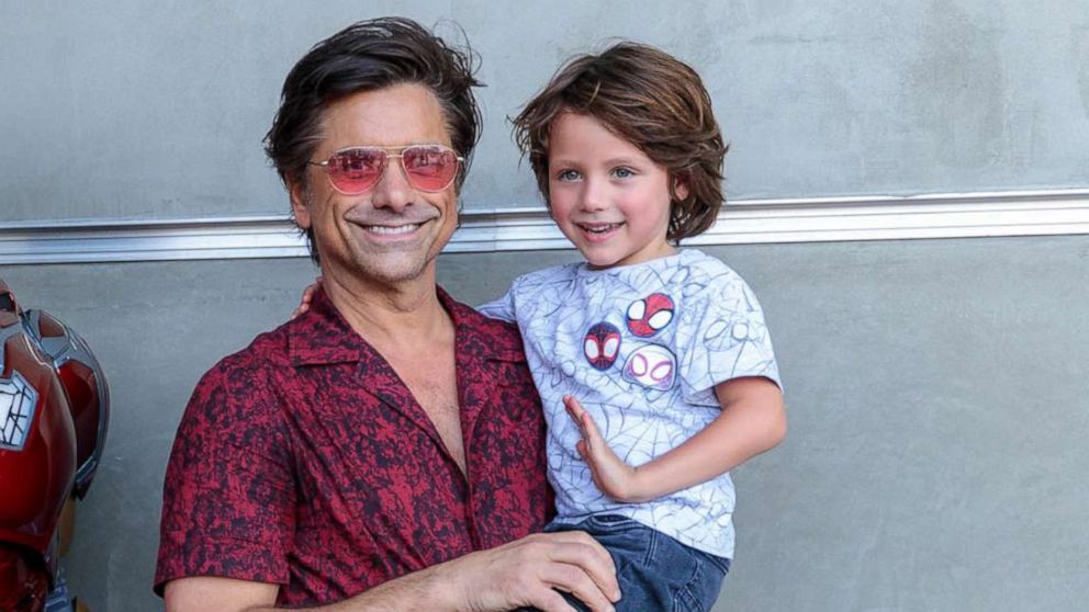 John Stamos With His Son