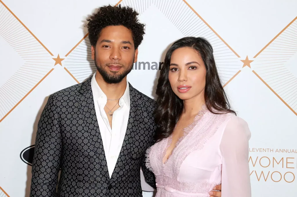 Jussie Smollett With His Sister