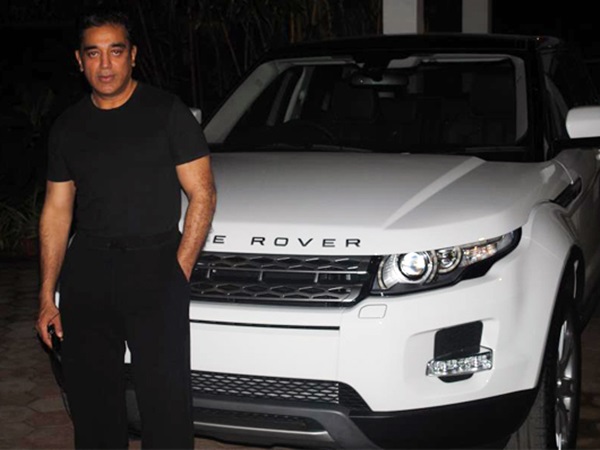 Kamal Haasan With His Car
