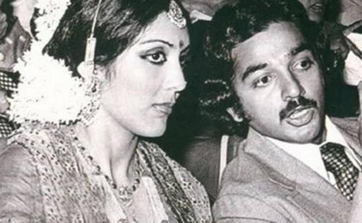 Kamal Haasan With Vani Ganapathy