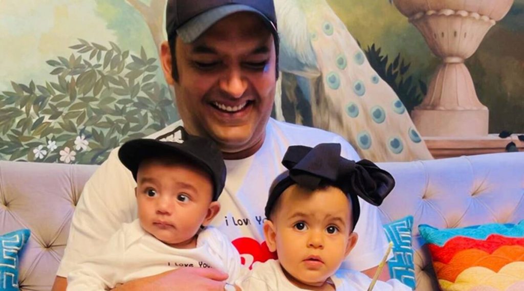 Kapil Sharma With His Children's