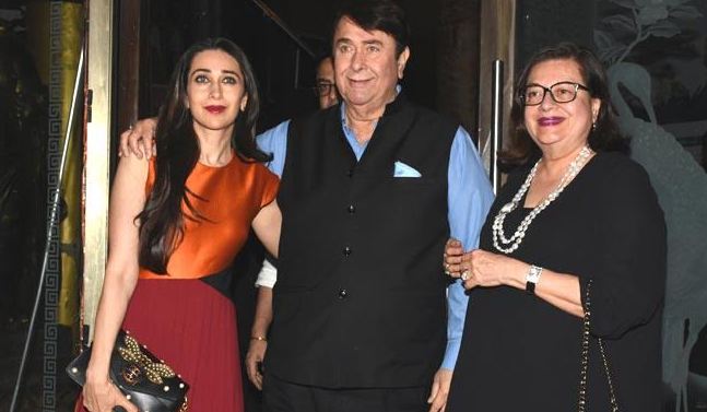 Karisma Kapoor With Her Father And Mother