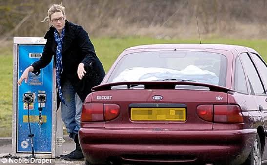 Kate Winslet With Her Car