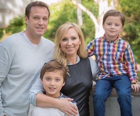 Leigh-Allyn Baker With Her Son