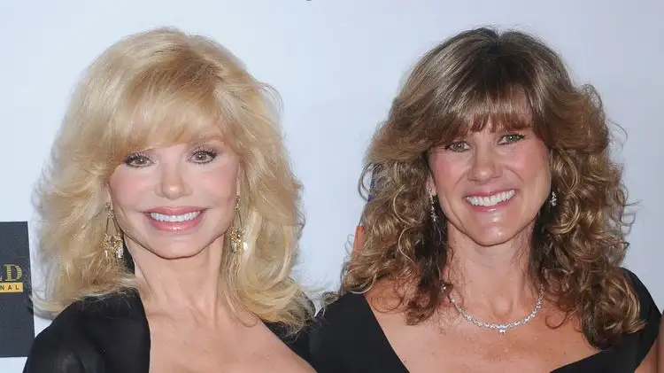Loni Anderson With Her Daughter