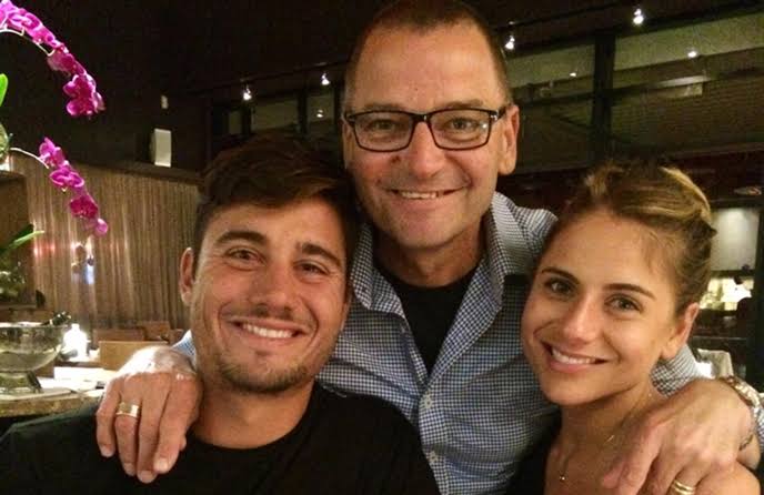 Marcus Stoinis With His Family