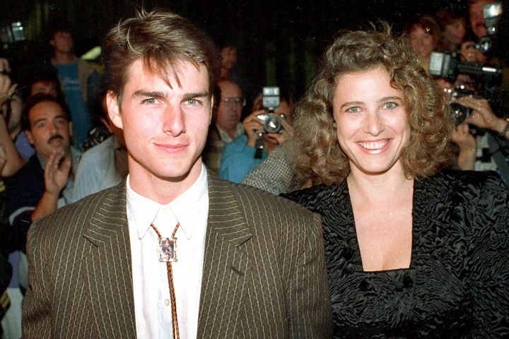 Mimi Rogers With Tom Cruise