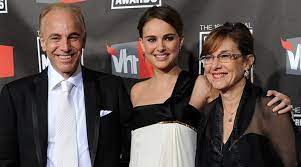 Natalie Portman With Her Father And Mother