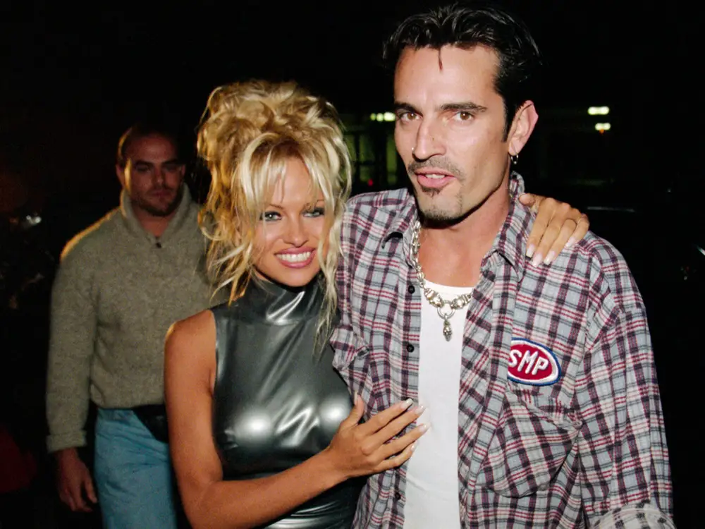 Pamela Anderson With Tommy Lee