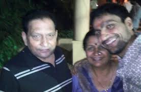 Parag Tyagi With His Father And Mother
