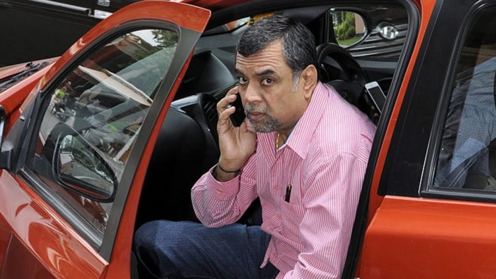 Paresh Rawal With His Car