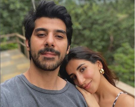 Parul Gulati With Her Brother