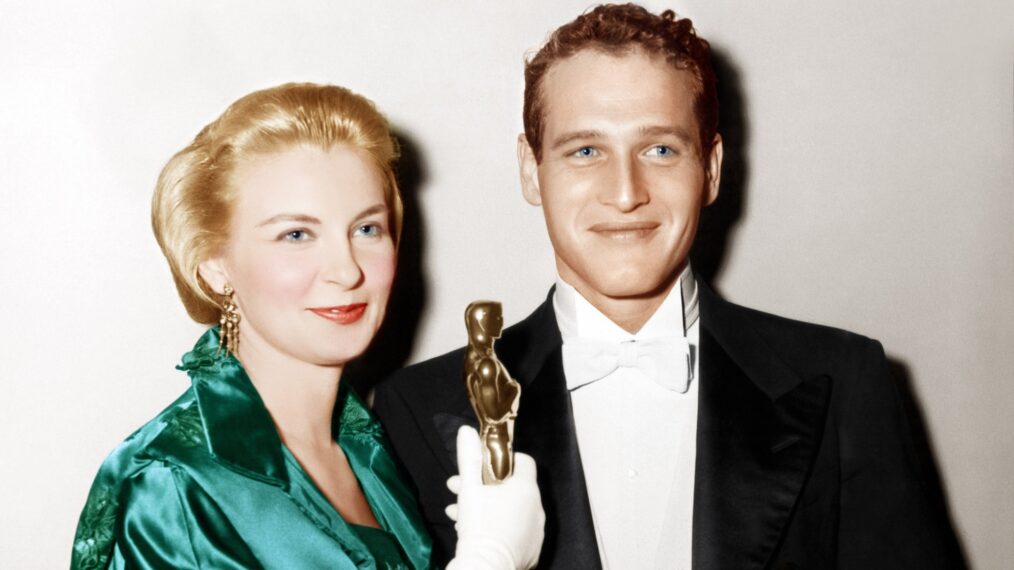 Paul Newman With Joanne Woodward