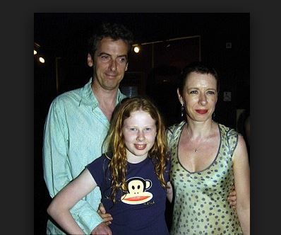 Peter Dougan Capaldi With His Daughter