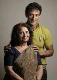 Rahul Dev With His Mother