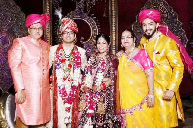 Rohit Suchanti With His Family