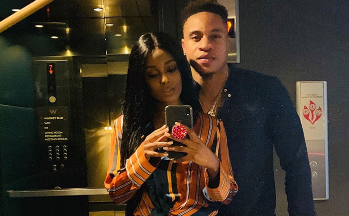 Rotimi With His His Wife