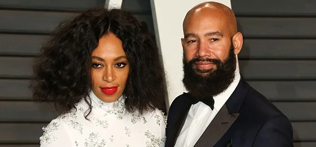 Solange Knowles With Alan Ferguson