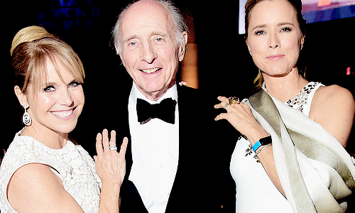 Téa Leoni With Her Father And Mother