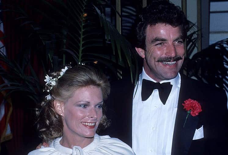Tom Selleck With Jacqueline Ray