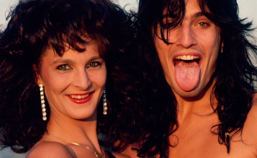 Tommy Lee With Elaine Starchuk