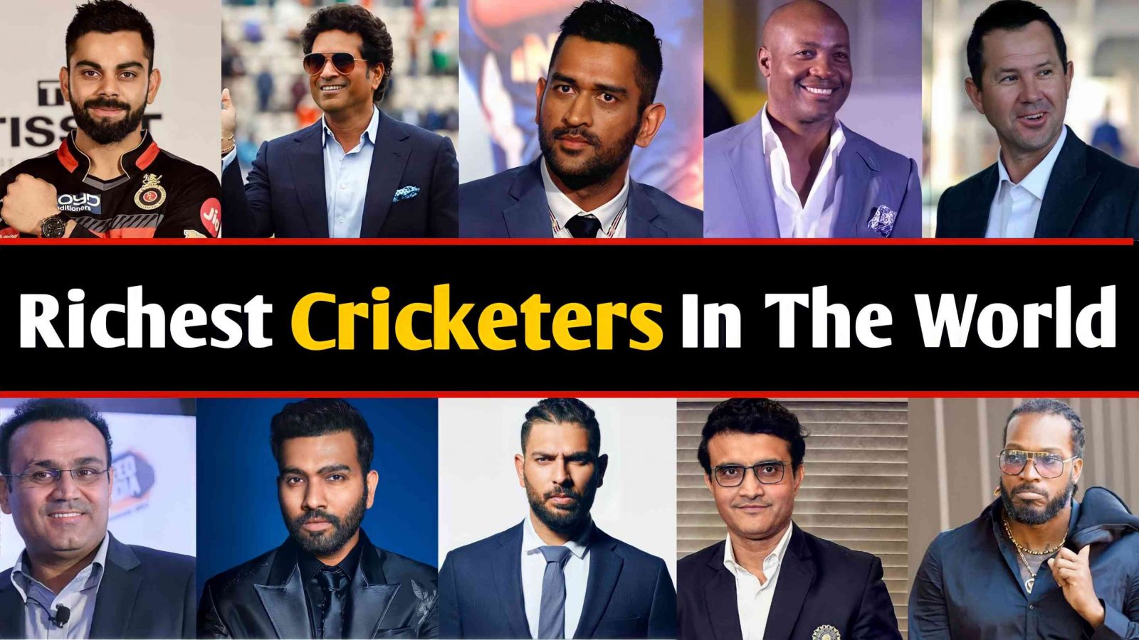 Top 100 Richest Cricketers In The World