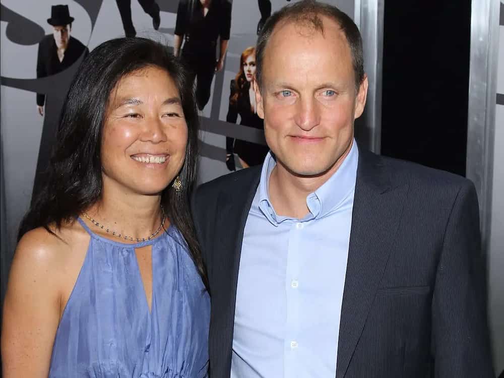 Woody Harrelson With Laura Louie