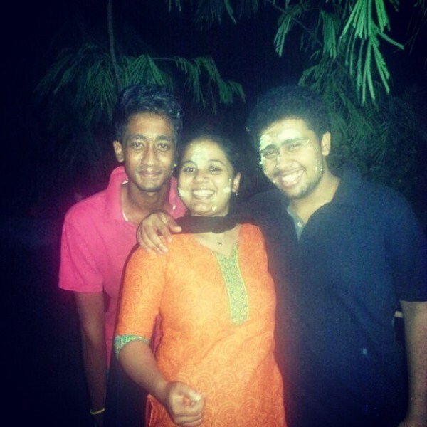 Ravi Srinivasan Sai Kishore With Brother And Sister