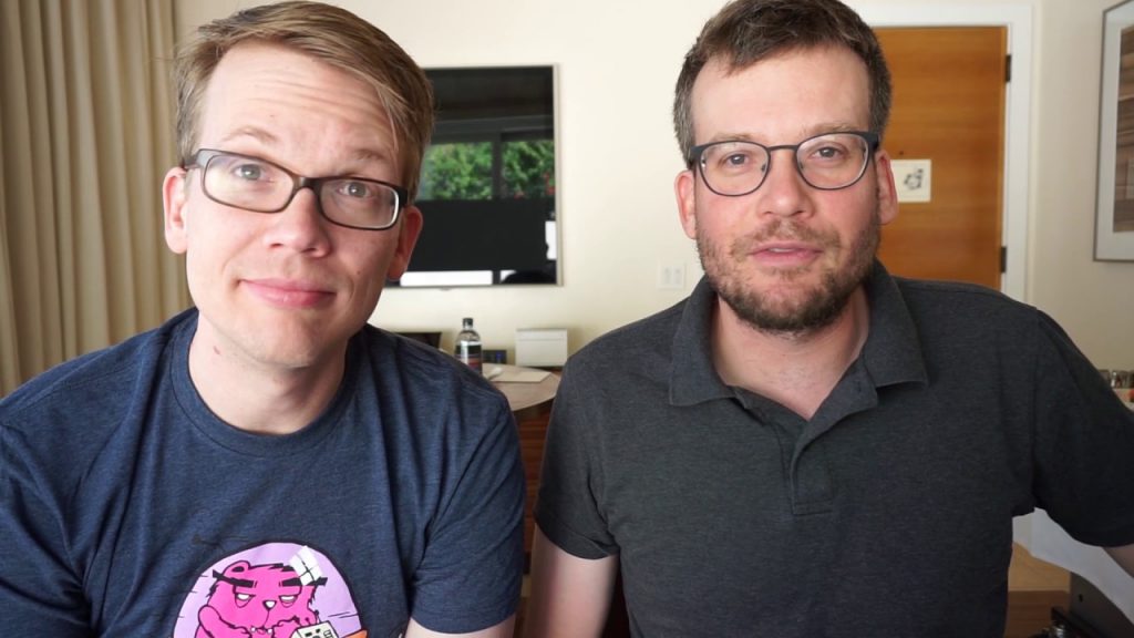 john green With His Brother